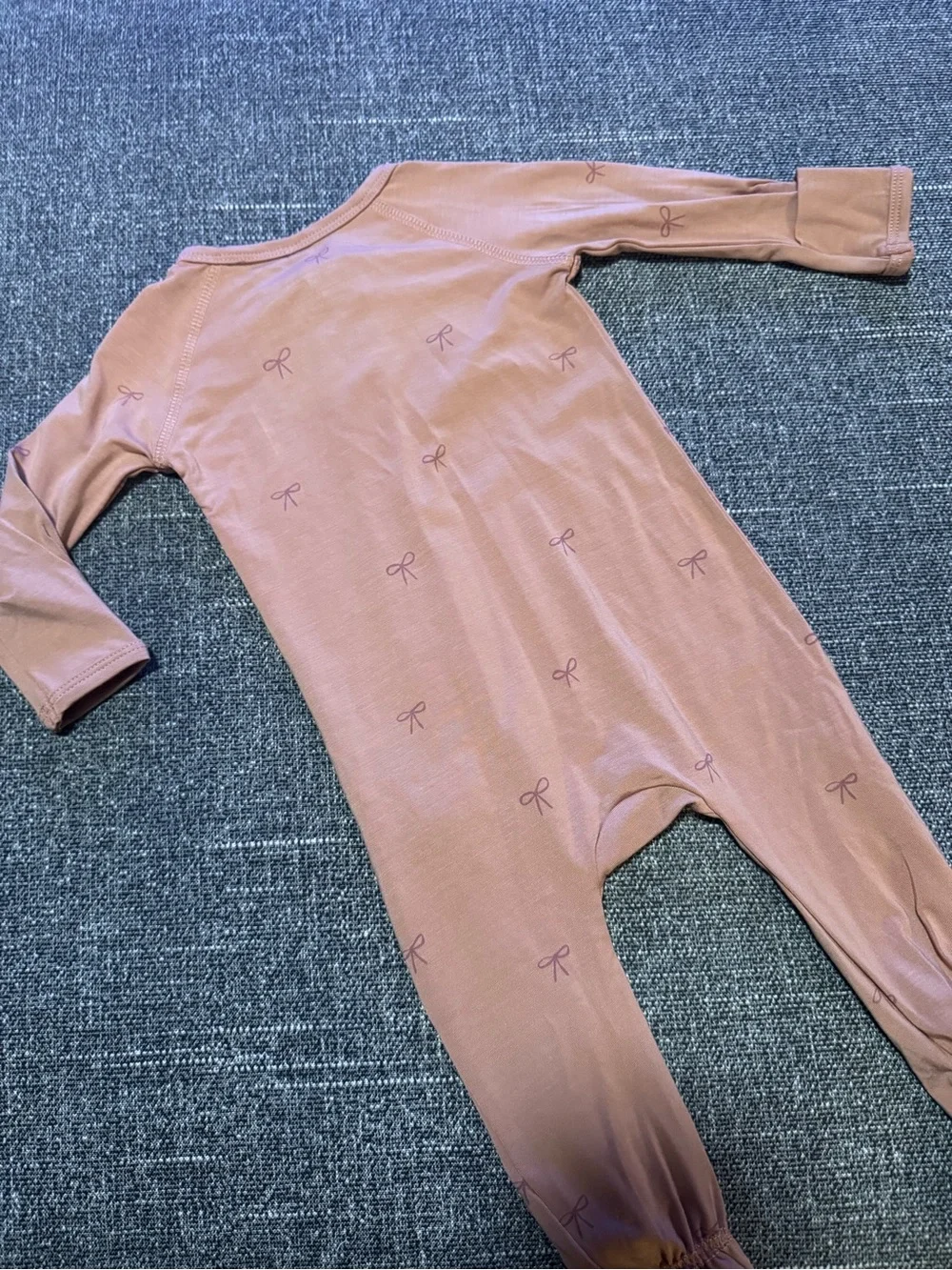 Quincy Mae Bamboo Zip Footie
